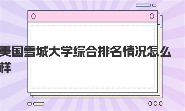 美国雪城大学综合排名情况怎么样 雪城大学基本情况介绍